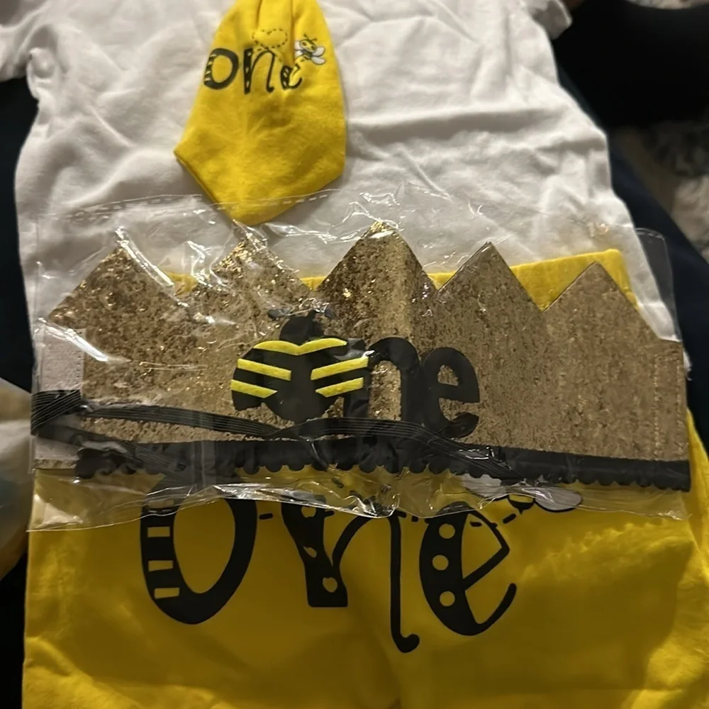 Bee 1st Birthday Outfit Honey Bee baby boy cake smash costume